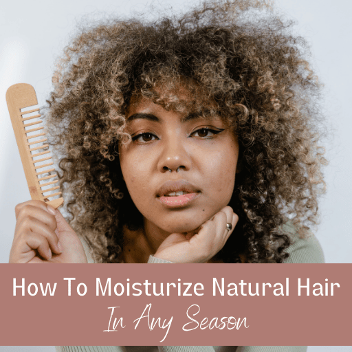 This is an image of how to moisturize natural hair
