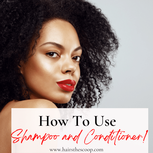 how to use shampoo and conditioner
