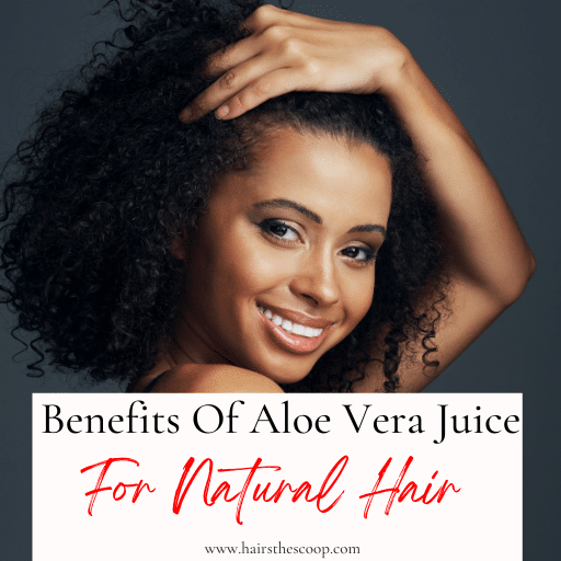 aloe vera juice for natural hair